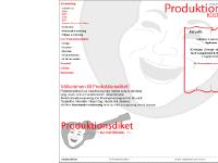 produktionsdiket.com ↓, Produktionsdiket, Meny ↓