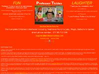 professortickles.com childrens entertainer cornwall, punch and judy, magic