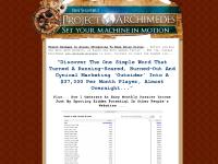 Ben Shaffer's Project Archimedes Ben Shaffer's Project Archimedes