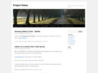 Project Notes | Random Computer, Internet and Electronics Projects