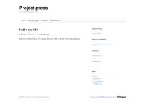 Project press Project press