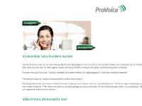 liten provoice.se skärmbild