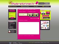  Nos réalisations, Mot de passe perdu ?, Pub Vitrine, c'est quoi ?