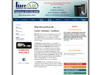 pure-comfort.com heating, air, conditioning