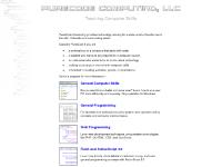 purecode.com PureCode Computing, General Computer Skills, General Programming purecode.com PureCode Computing, General Computer Skills, General Programming