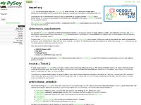 PySoy, a 3D Cloud Game Engine for Python PySoy, a 3D Cloud Game Engine for Python