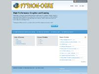 Python-Ogre | High performance gaming and graphics library for Python Python-Ogre | High performance gaming and graphics library for Python