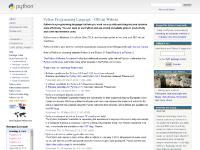 Python Programming Language &ndash; Official Website