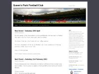 queensparkers.wordpress.com Queen’s Park Football Club, Past Events, Ex- Player Memories queensparkers.wordpress.com Queen’s Park Football Club, Past Events, Ex- Player Memories