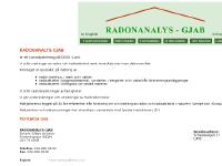 liten radonanalys.se skärmbild liten radonanalys.se skärmbild