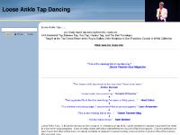 Radical Tap Dancing/advanced tap technique/release/relax/
