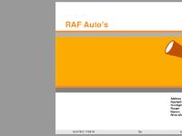 rafautos - RAF Auto's