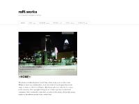 raffi.works | text and graphics/thoughts and design