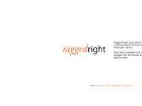 Ragged Right