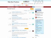 rails-bestpractices.com Rails Best Practices, Leaders, Rails Best Practices