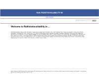  Booking Locations - Indian Railways, Rajdhani Trains - Indian Railways, Shatabdi Trains - Indian Railways, Special Trains - Indian Railways