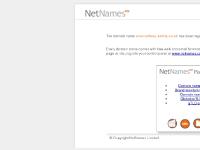 The domain DOMAIN is registered by NetNames