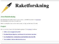Raketforskning- Maybe not exactly rocket science... - Raketforskning.com