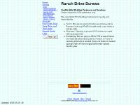 Ranch Drive Screws, Fasteners for Metal Siding and Roofing Ranch Drive Screws, Fasteners for Metal Siding and Roofing