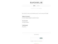 randahl.se Randahl.se, Vision, Håkan F. Randahl