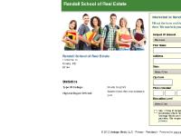Randall School of Real Estate: Request Complimentary Information!
