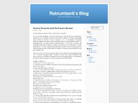 Ratnumber6′s Blog