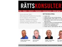 RÄTTSKONSULTERNA Rättskonsulterna Trond Sefastsson Jan Olsson Tommy Lindström
