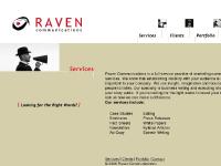 ravencommunications.com communications, copyediting, new york