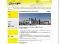 Raiffeisen Bank International AG - Raiffeisen Bank International London Branch