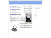 RCA Indoor Amplified TV Antenna RCA Indoor Amplified TV Antenna