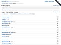 RubyDoc.info - Library Listing RubyDoc.info - Library Listing