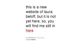 laura beloff, media art technology laura beloff, media art technology