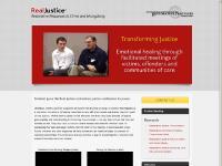 Real Justice | Restorative Justice | Helping criminal justice professionals address the impact of crime using restorative justice conferencing and other restorative practices