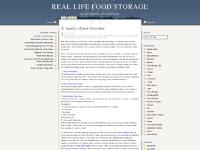 Real Life Food Storage
