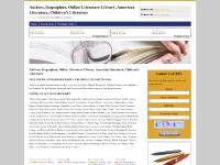 Authors, biographies, Online Literature Library, American Literature, Children's Literature