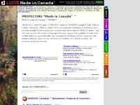 PROTECTING "Made in Canada" -- REALLY made IN Canada  PROJECT