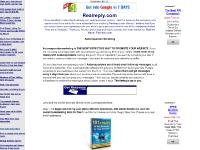 Autoresponders-Autoresponder Marketing-Free search engine submission services-Quickregister.net-Search Engine Optimization (SEO) Marketing Firm & Placement Company.