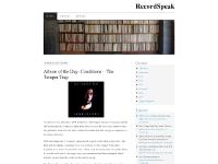 RecordSpeak | Where the music speaks, we will write.