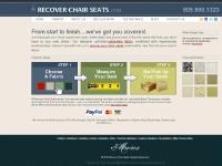 recover your chair seats, STEP 1 ChooseA Fabric, STEP 2 MeasureYour Seat, new chair seats