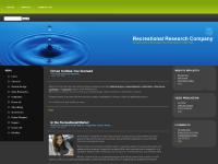 Recreational Research Company - Expand your marketshare with website design, print and video production services Recreational Research Company - Expand your marketshare with website design, print and video production services