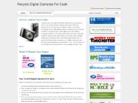 recycledigitalcameras.co.uk Digital Cameras, Recycle, Recycling