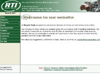 Recycle Trade Inc. - Ferrous and Non-ferrous metals recycling - Home Page Recycle Trade Inc. - Ferrous and Non-ferrous metals recycling - Home Page