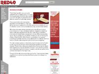 FD&C Red Dye #40 Information, Education and Discussion FD&C Red Dye #40 Information, Education and Discussion