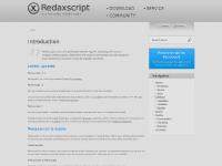Redaxscript - The ultra lightweight website engine - Home