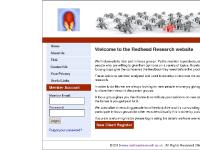 Home Page - Redhead Research web site Home Page - Redhead Research web site
