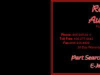 Red Johnson's Auto Parts, Inc. Red Johnson's Auto Parts, Inc.