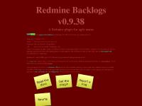 redminebacklogs.net Read the docs, Get the plugin, bug tracker redminebacklogs.net Read the docs, Get the plugin, bug tracker