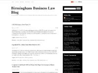 Birmingham Business Law Blog Birmingham Business Law Blog