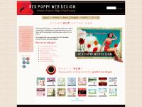 redpoppywebdesign.com boutique web design, etsy shop sets, boutique web designer