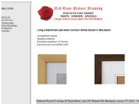 redrosepictureframing.co.uk picture framing blackpool, picture framers blackpool, contract picture framing